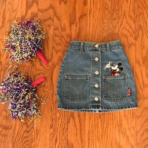 Vintage AUTH MICKEY & COMPANY Skirt 2-3T